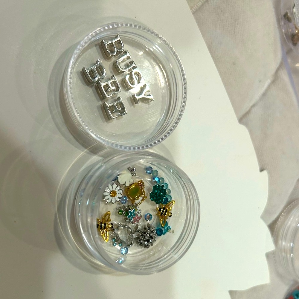 Busy Bee Origami Owl Charms & Stardust Spring Theme Set of 16